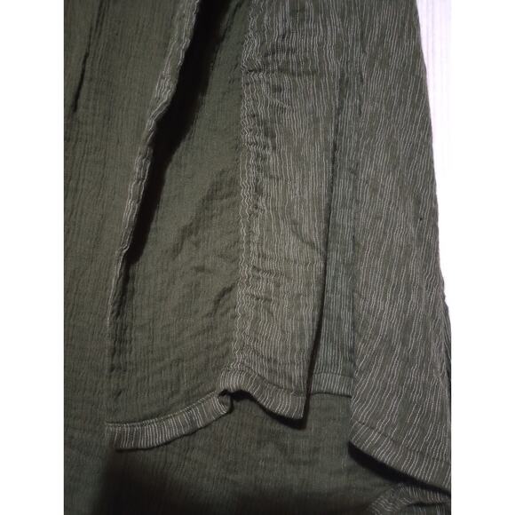 Pure Jill Cardigan Ladies Small Green Kimono - Picture 3 of 6